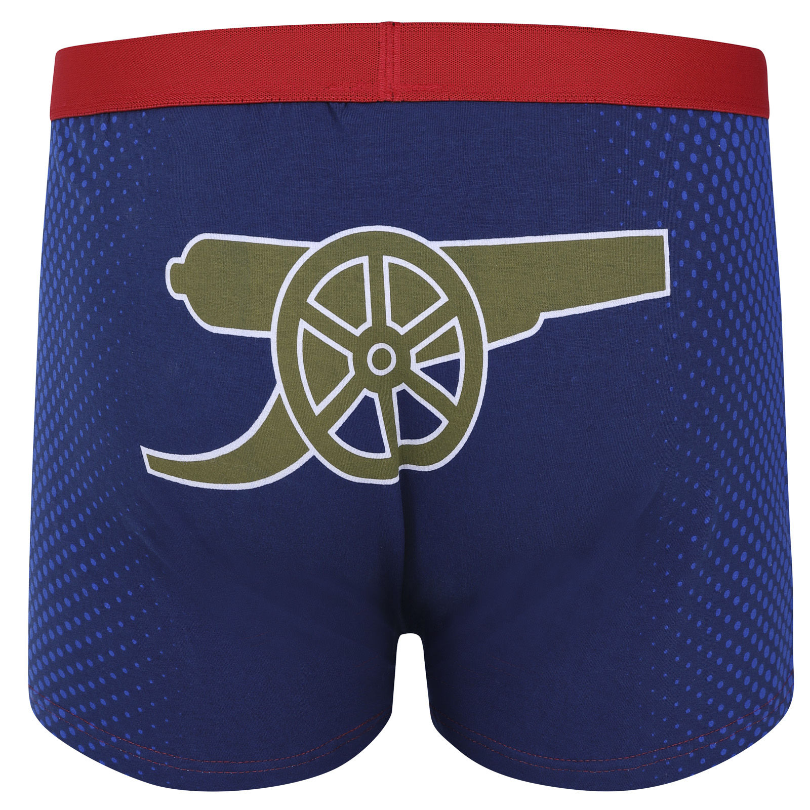 Arsenal Football Club Official Soccer Gift 1 Pair Pack Mens Boxer